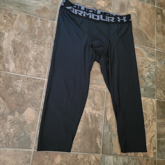 UNDER ARMOUR COMPRESSION 3/4 LEGGINGS - Picture 3 of 5